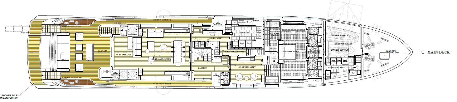 Gaia main deck plan