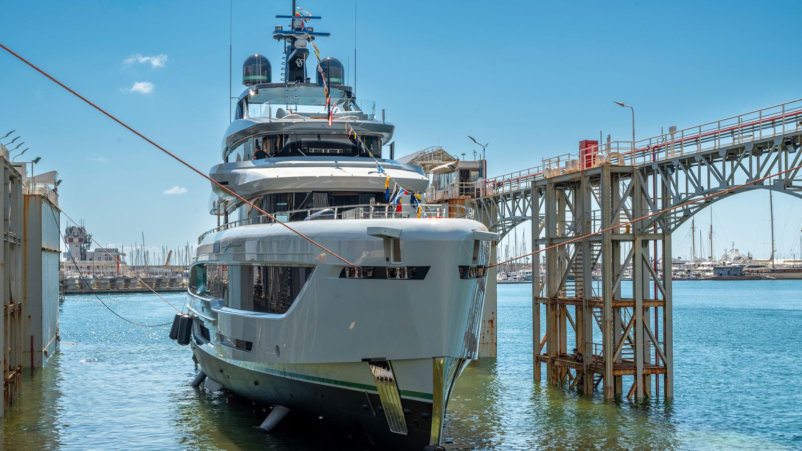 Tankoa Launches Full-Custom 45m TX450 in Genoa